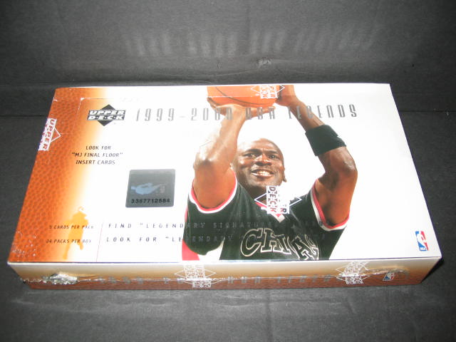 1999/00 Upper Deck Legends Basketball Box (Hobby)