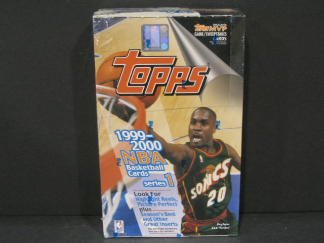 1999/00 Topps Basketball Series 1 Box (Retail)