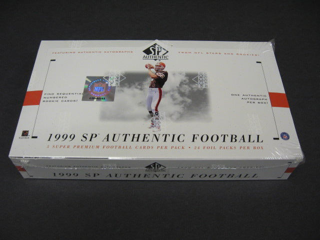 1999 Upper Deck SP Authentic Football Box (Hobby) (24/5)