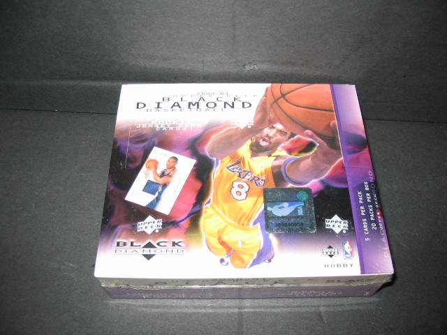 2000/01 Upper Deck Black Diamond Basketball Box (Hobby)