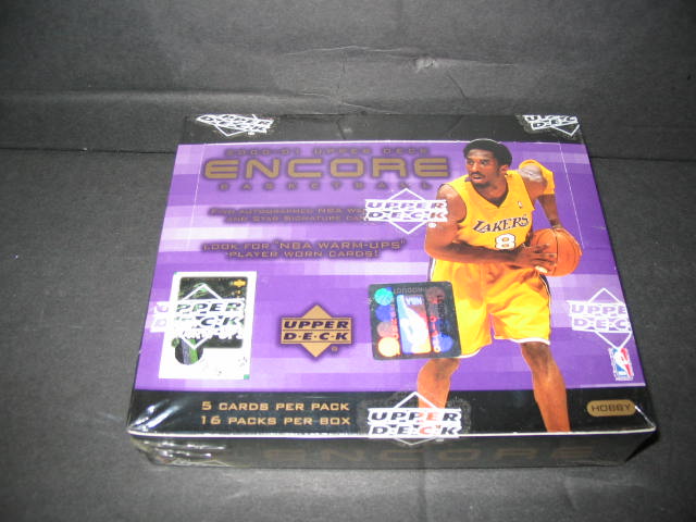 2000/01 Upper Deck Encore Basketball Box (Hobby)