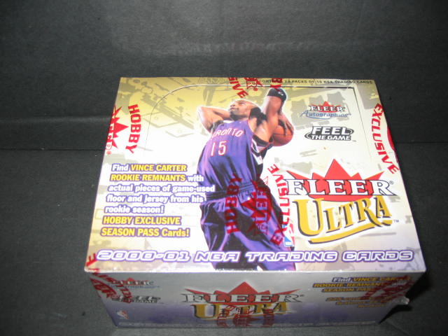 2000/01 Fleer Ultra Basketball Box (Hobby)
