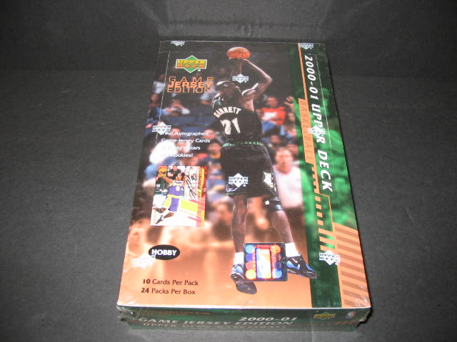 2000/01 Upper Deck Basketball Series 2 (Game Jersey) Box (Hobby)