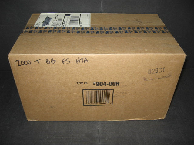 2000 Topps Baseball Factory Set Case (HTA) (12 Sets)