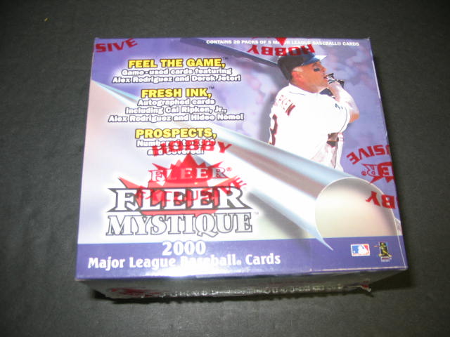 2000 Fleer Mystique Baseball Box (Hobby)