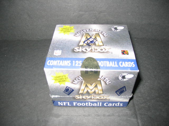 2000 Fleer Skybox Molten Metal Football Factory Set (125)