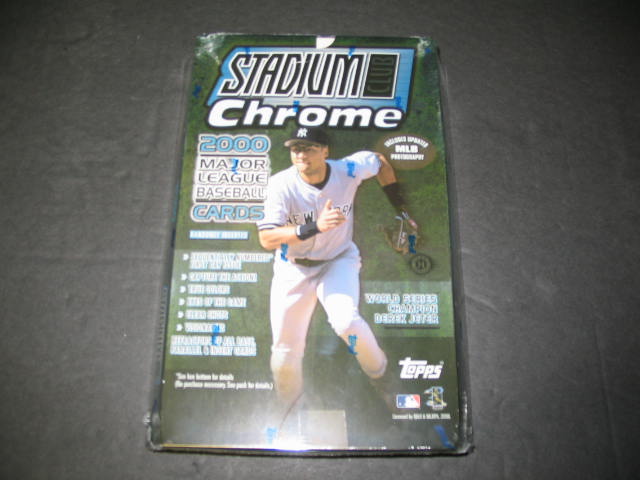 2000 Topps Stadium Club Chrome Baseball Box (Hobby)
