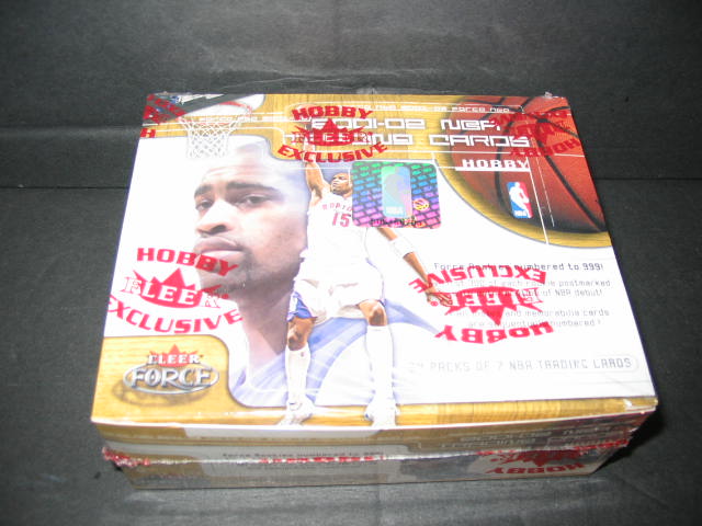 2001/02 Fleer Force Basketball Box
