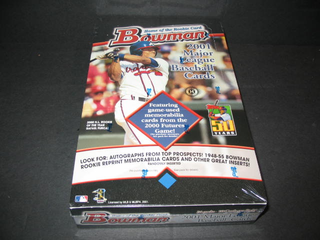2001 Bowman Baseball Box (Hobby) (24/10)