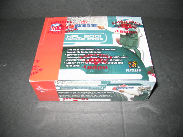 2001 Fleer Game Time Football Box (Hobby) (24/5)