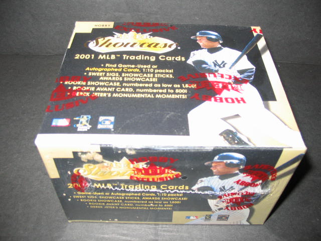 2001 Fleer Showcase Baseball Box (Hobby)