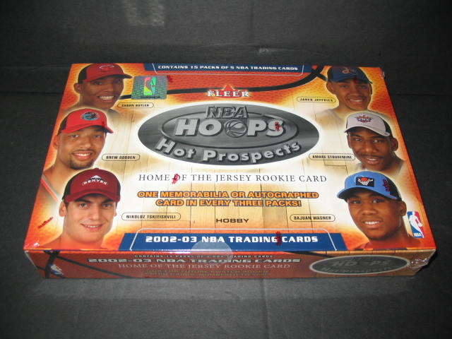 2002/03 Fleer Hoops Hot Prospects Basketball Box (Hobby)