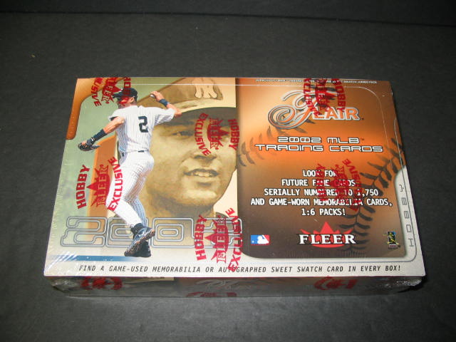 2002 Fleer Flair Baseball Box (Hobby)