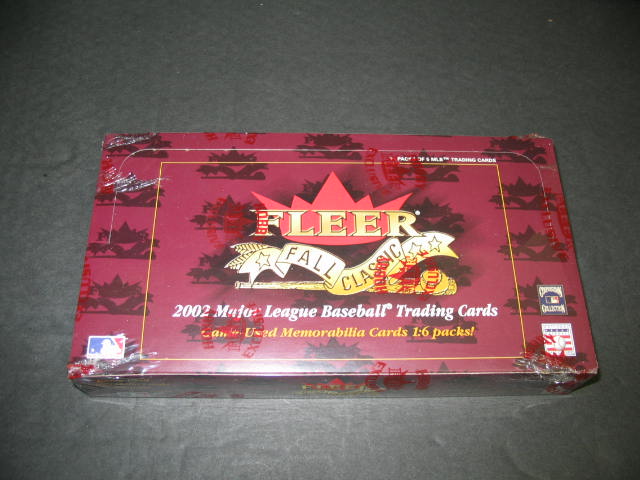 2002 Fleer Fall Classics Baseball Box (Hobby)