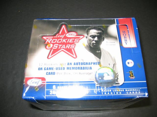 2002 Leaf Rookies & Stars Baseball Box (Hobby)