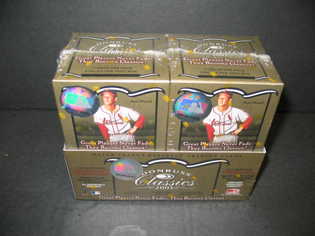 2003 Donruss Classics Baseball Box (Hobby)