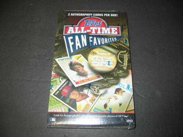 2003 Topps All-Time Fan Favorites Baseball Box (Hobby)