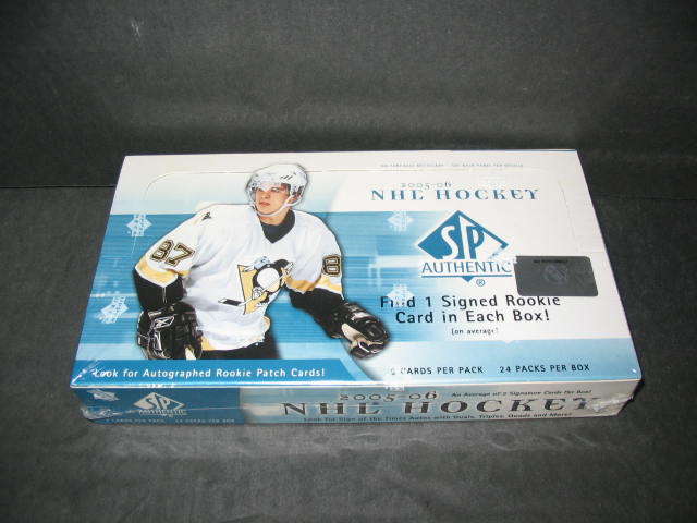 2005/06 Upper Deck SP Authentic Hockey Box (Hobby) (24/5)