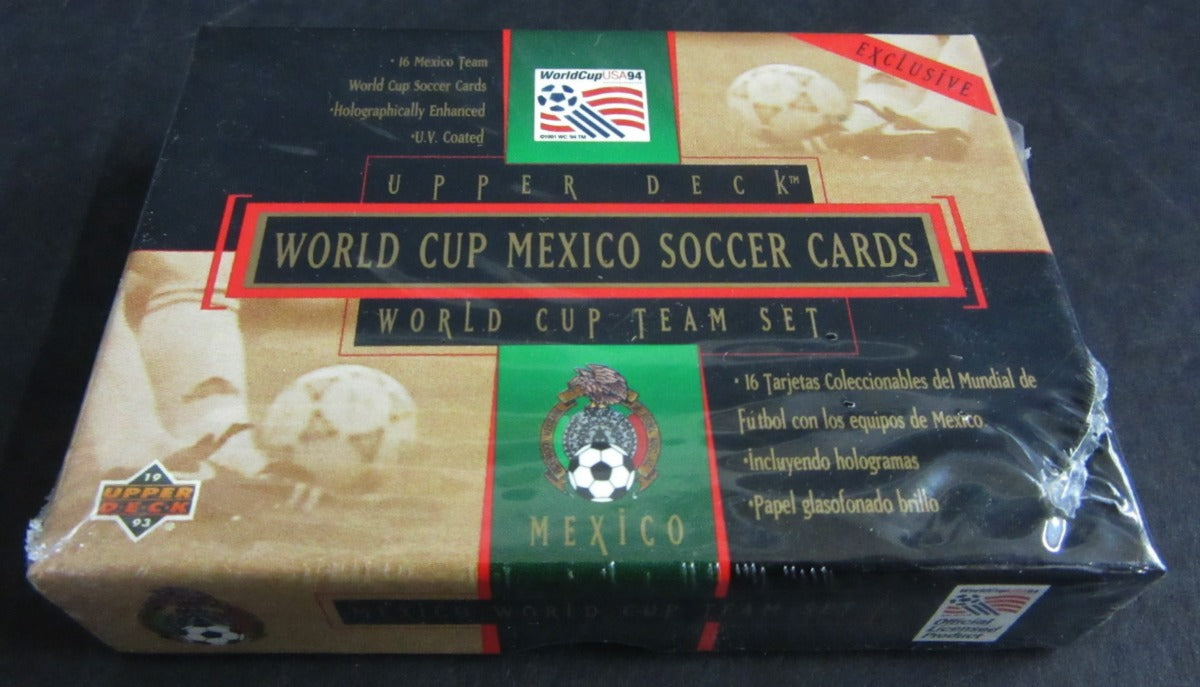 1993 Upper Deck World Cup Soccer Mexico Factory Set (Mexico)