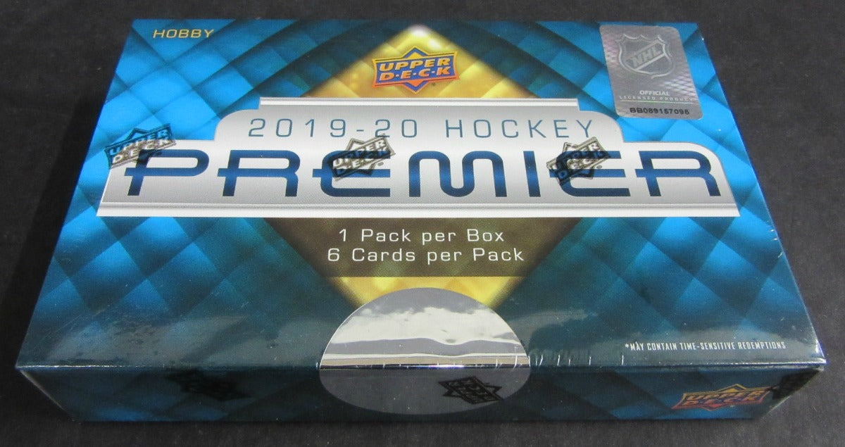 2019/20 Upper Deck Premier Hockey Box (Hobby) (1/6)