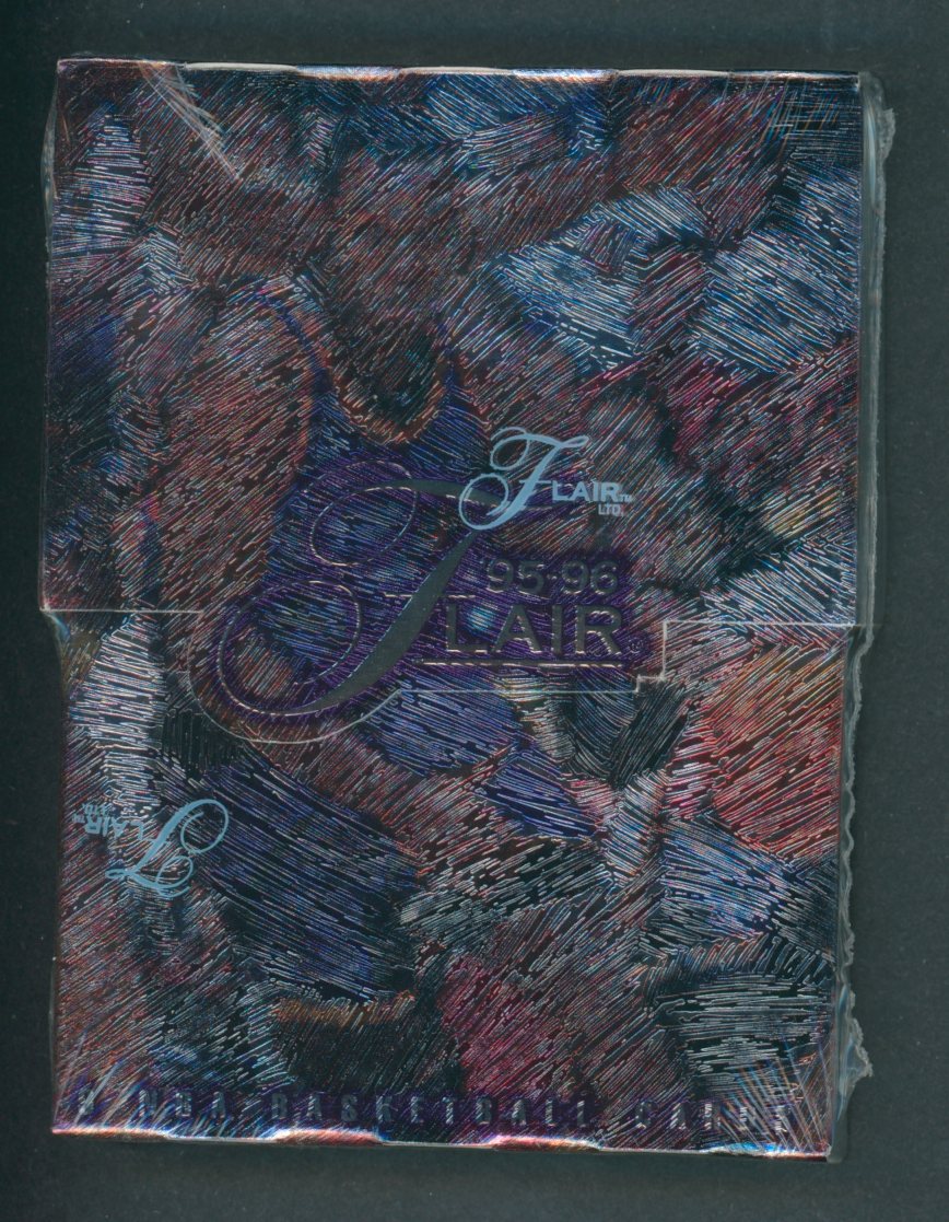 1995/96 Fleer Flair Basketball Unopened Series 1 Pack (9)