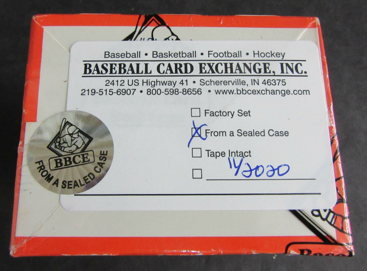 1985 Fleer Baseball Update Factory Set (FASC)