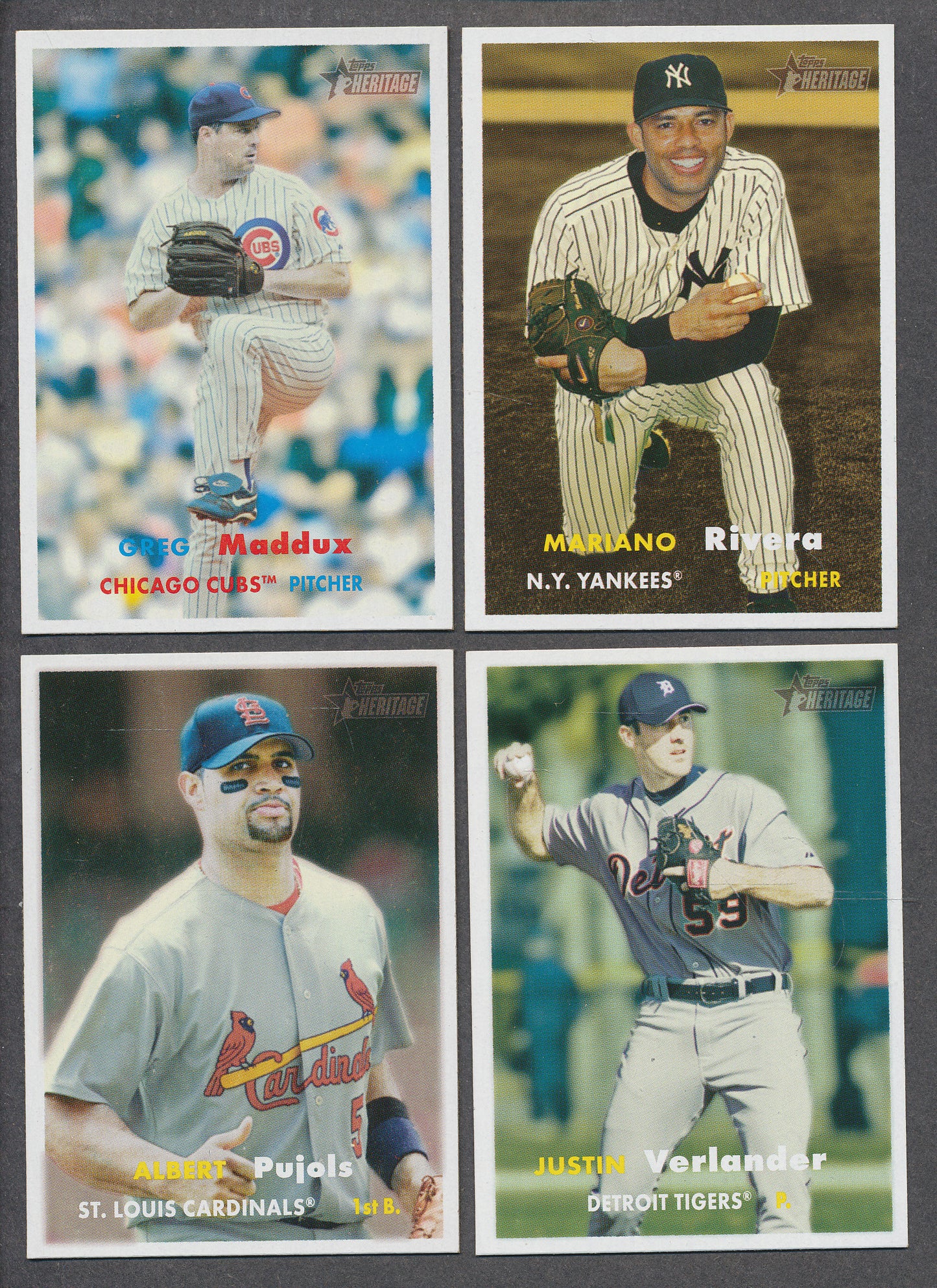 2006 Topps Heritage Baseball Complete Base Set NM/MT