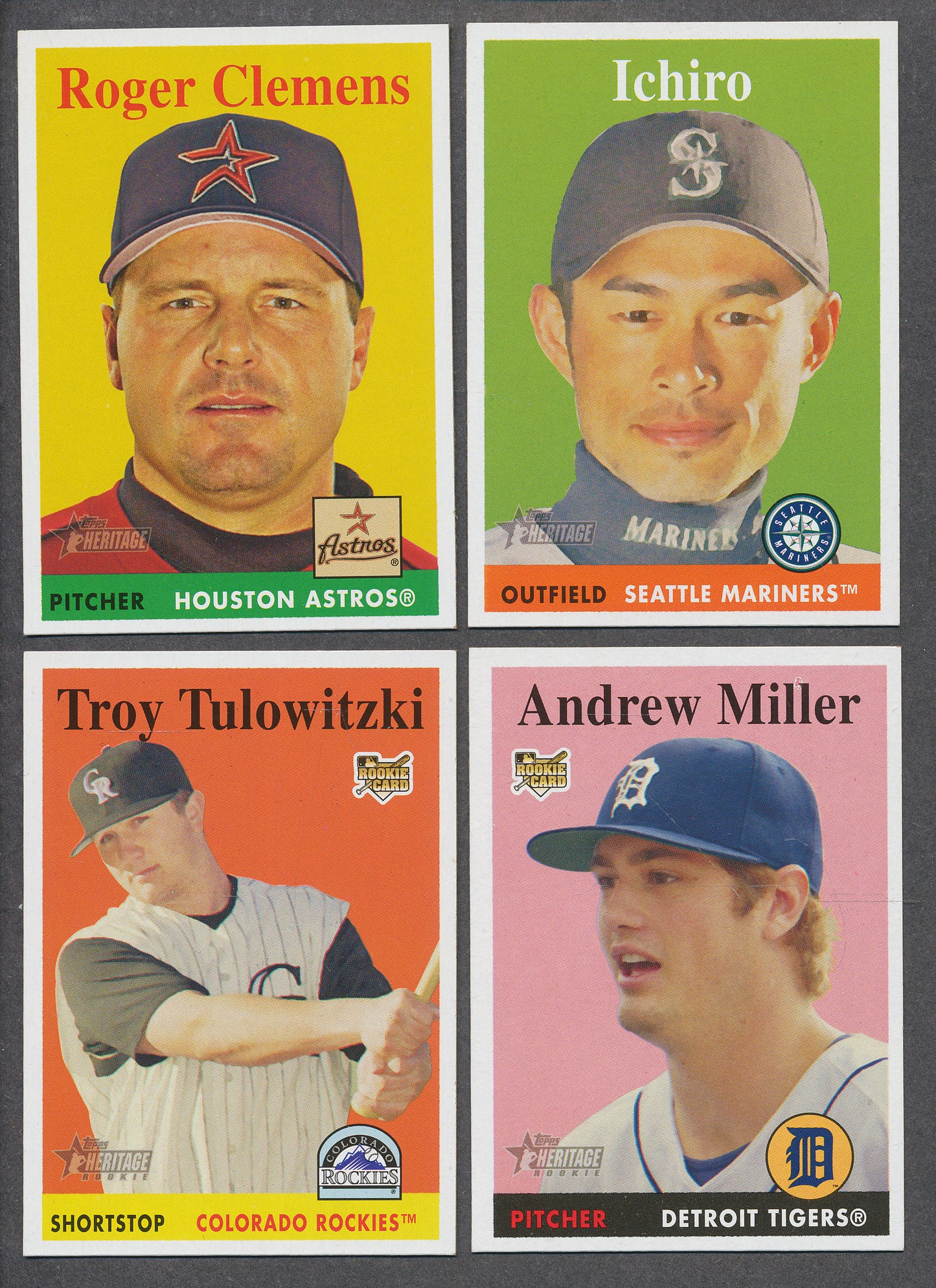 2007 Topps Heritage Baseball Complete Base Set NM/MT