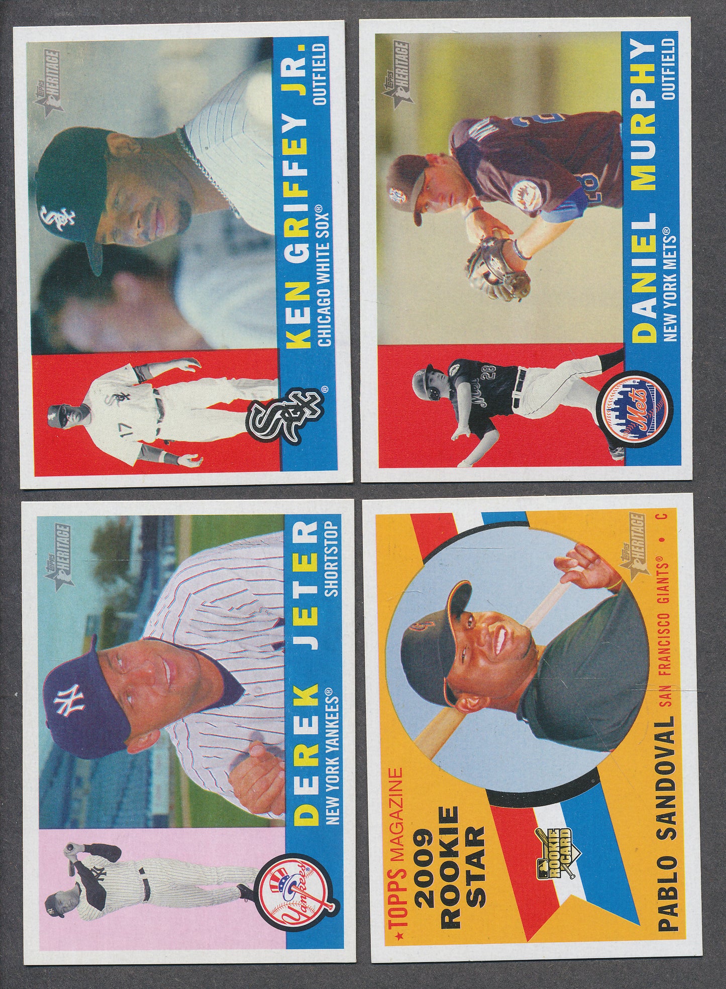 2009 Topps Heritage Baseball Complete Base Set NM/MT