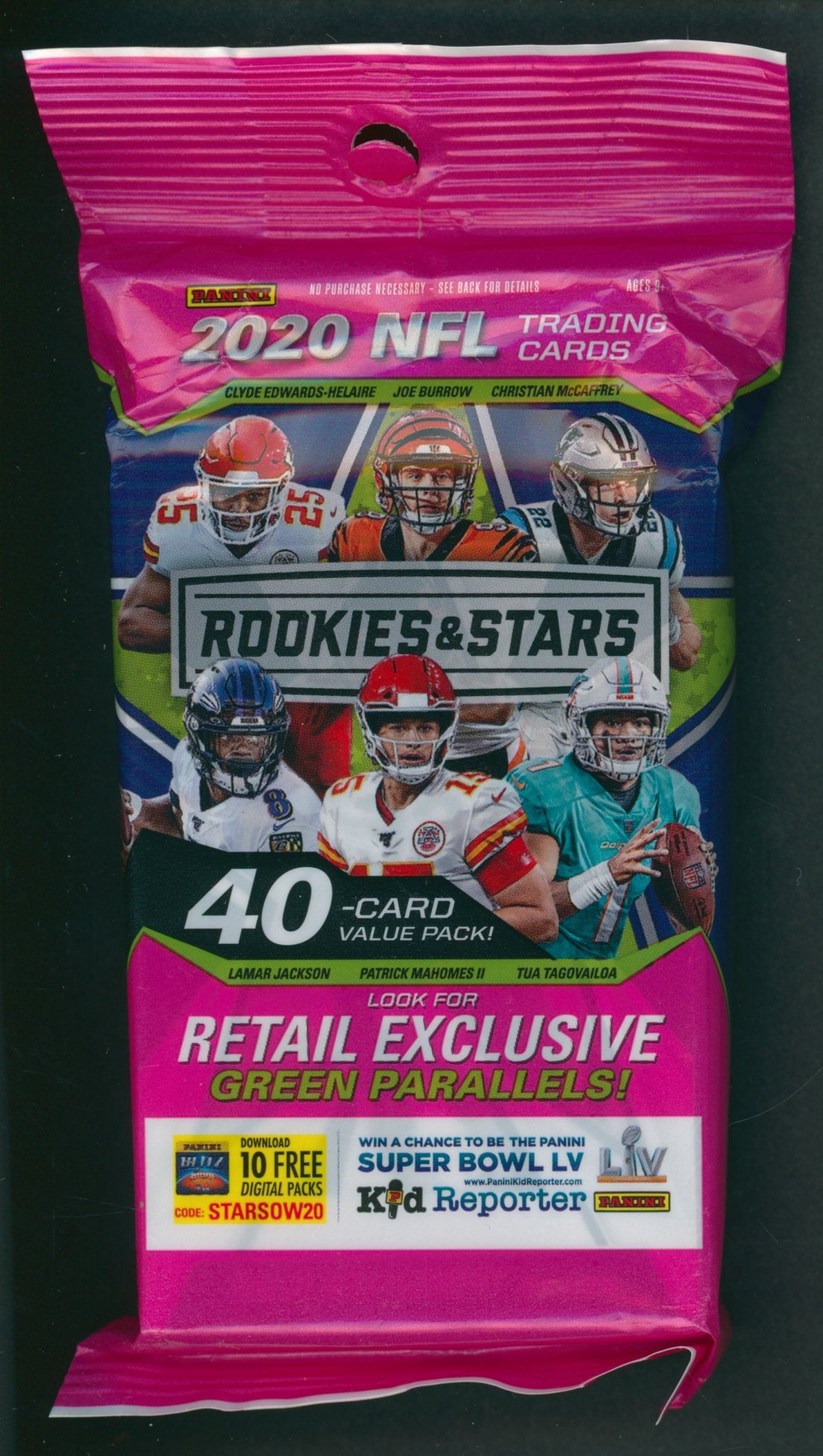 2020 Panini Rookies & Stars Football Value Pack (Retail)