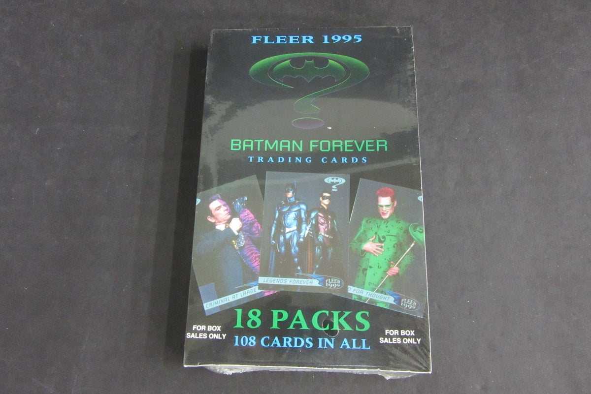 1995 Fleer Batman Forever Trading Cards Box (18/6)
