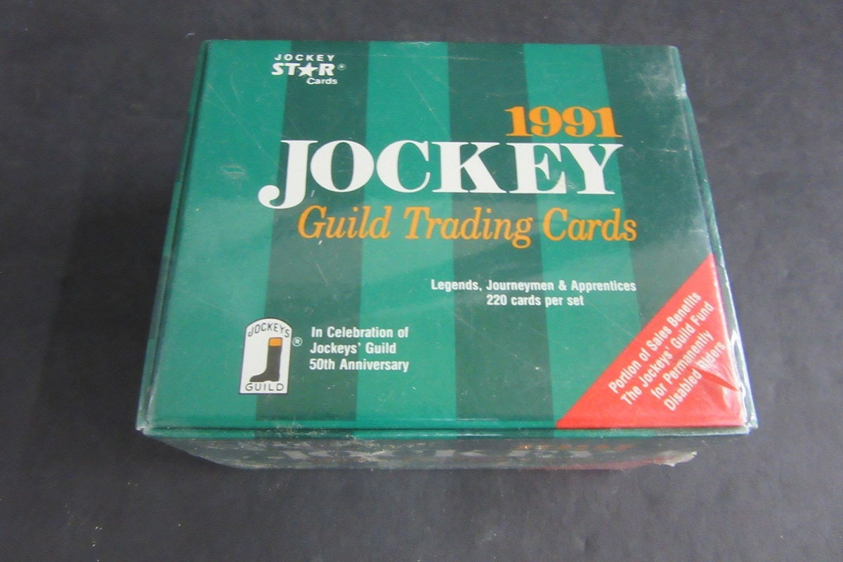1991 Jockey Star Cards Jockey Guild Cards Factory Set