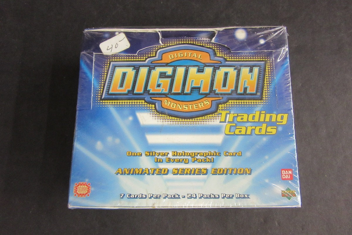 1999 Upper Deck Digimon Animated Series Trading Cards Box