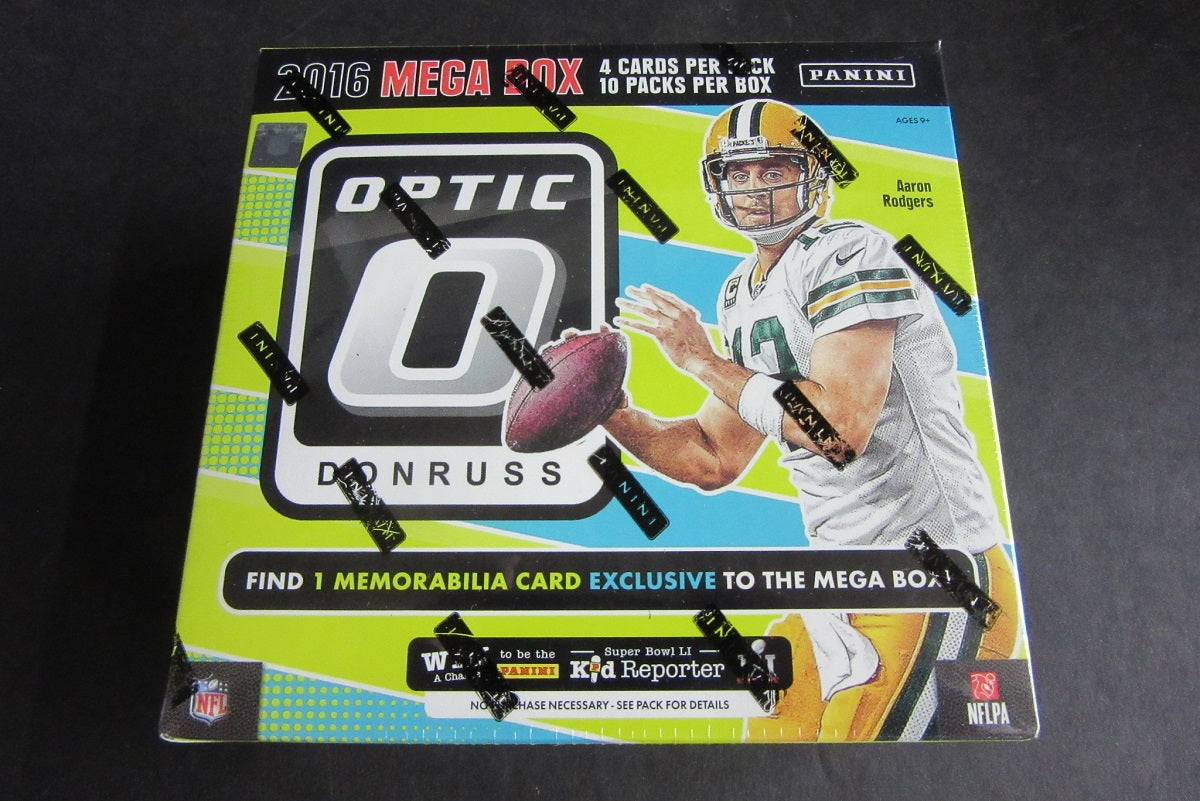 2016 Panini Donruss Optic Football Mega Box (10/4)