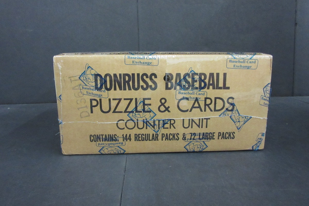 1986 Donruss Baseball Display Case (288/144) (Sealed) (BBCE)