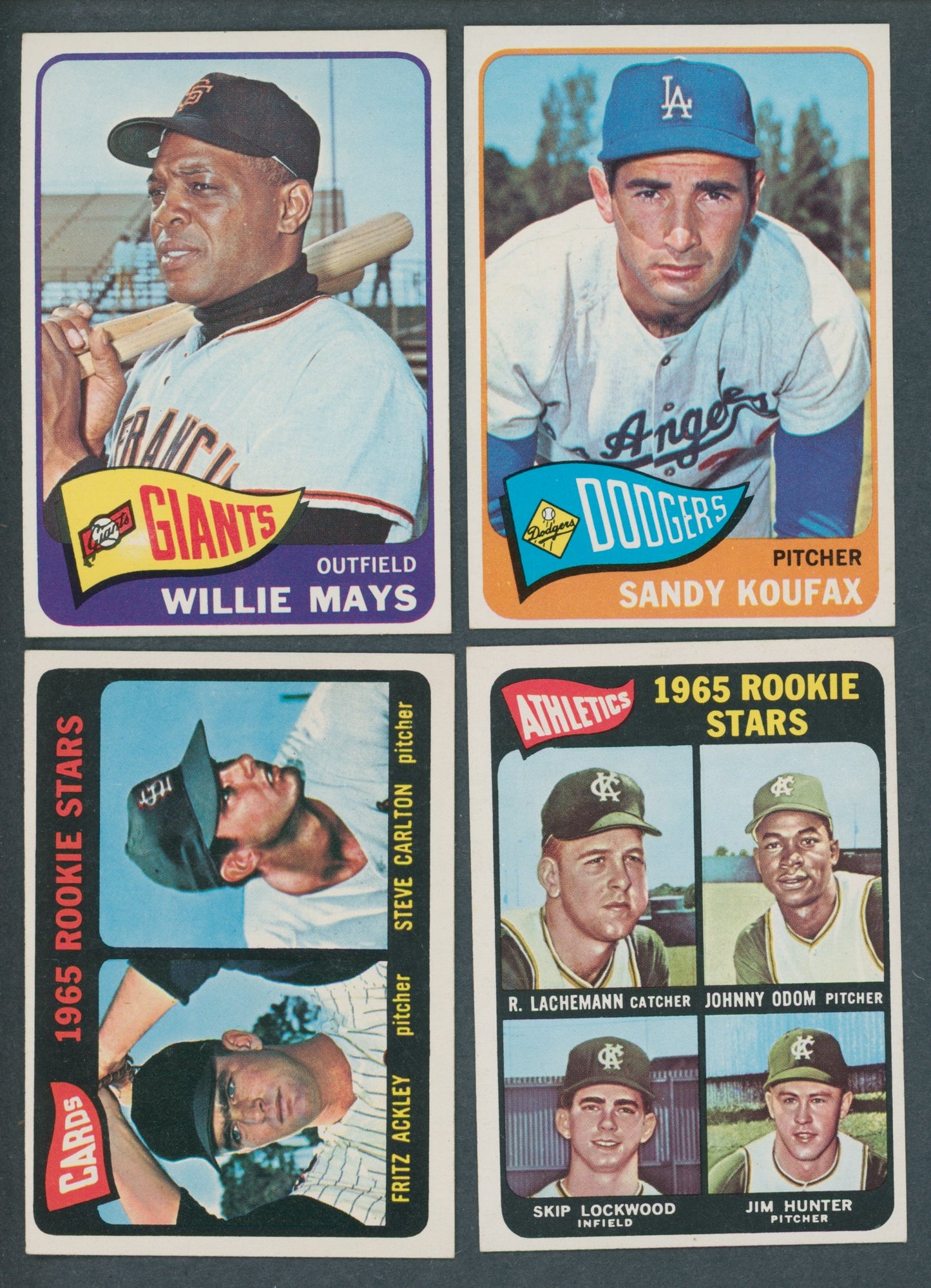 1965 Topps Baseball Near Set (587/598) EX/MT NM/MT