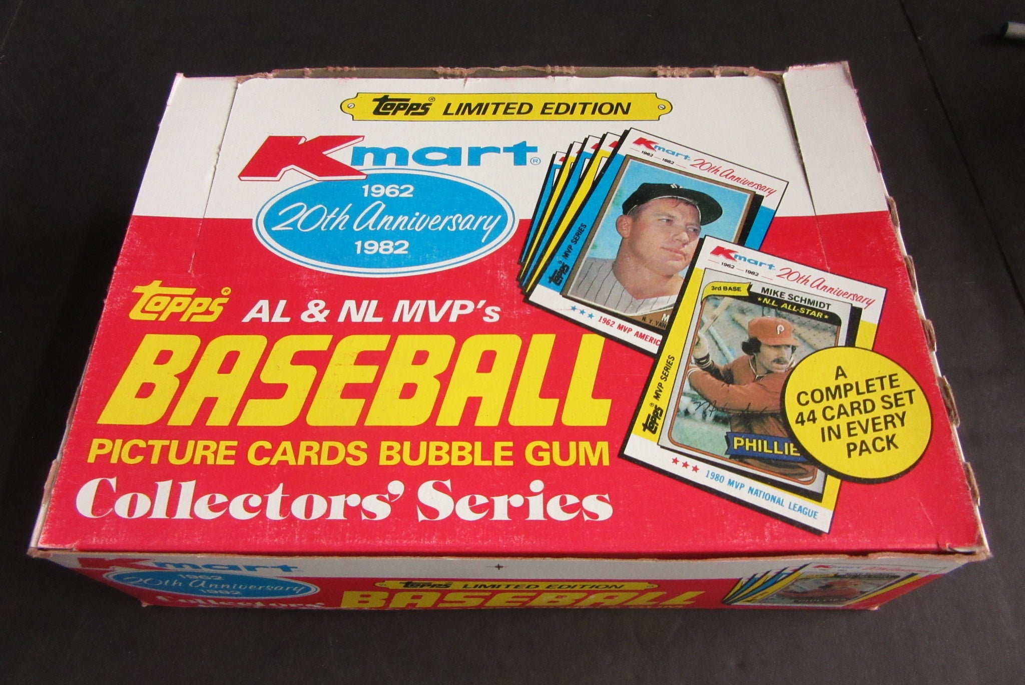 1982 Topps Baseball K-Mart MVP's Factory Set Box (24 Sets)