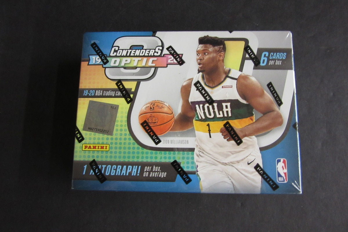 2019/20 Panini Optic Contenders Basketball Box (Hobby) (6 Cards)