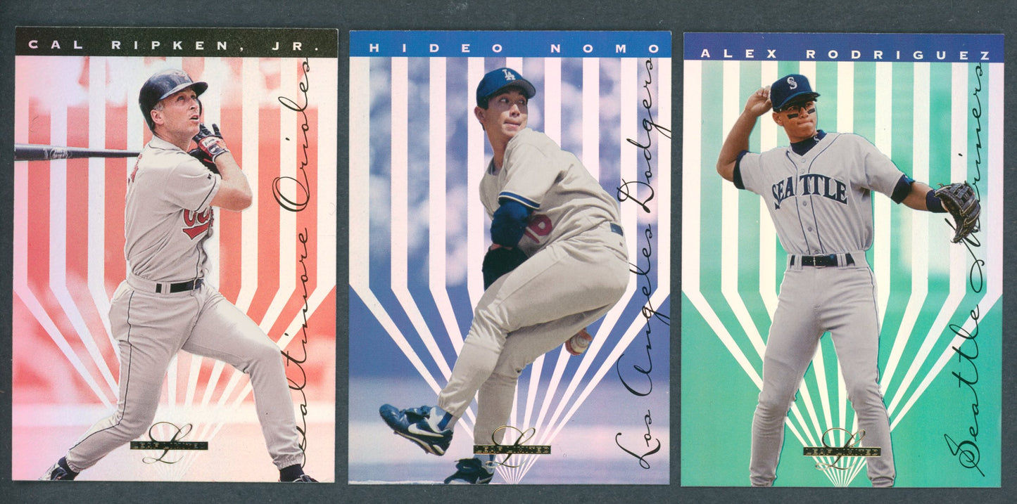 1995 Leaf Limited Baseball Complete Set (192) NM/MT MT