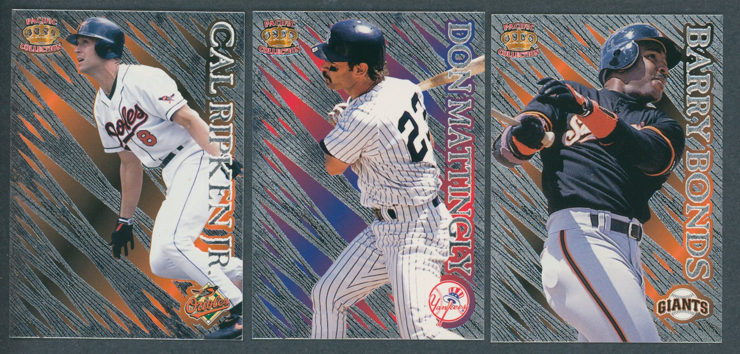 1996 Pacific Prism Baseball Complete Set (144) NM/MT MT