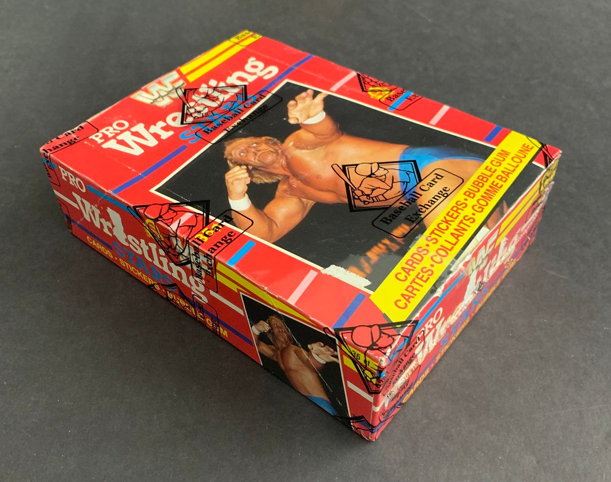 1985 OPC O-Pee-Chee WWF Pro Wrestling Stars Unopened Series 1 Wax Box (BBCE)
