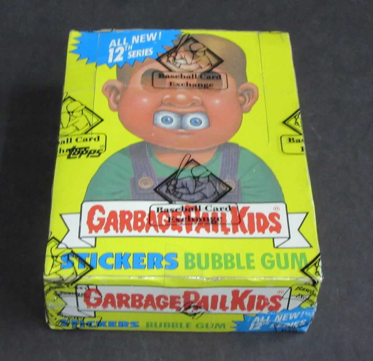 1988 Topps Garbage Pail Kids Series 12 Unopened Wax Box (w/ price) (Non) (BBCE) 1988 Topps Garbage Pail Kids Series 12 Unopened Wax Box (w/ price) (Non) (BBCE)
