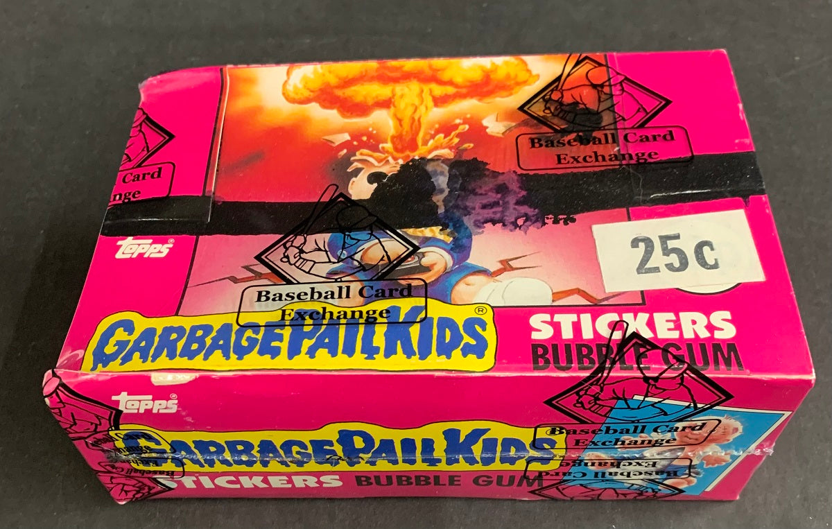 1986 Topps Garbage Pail Kids U.K. Series 1 Unopened Box (BBCE) (X-Out)