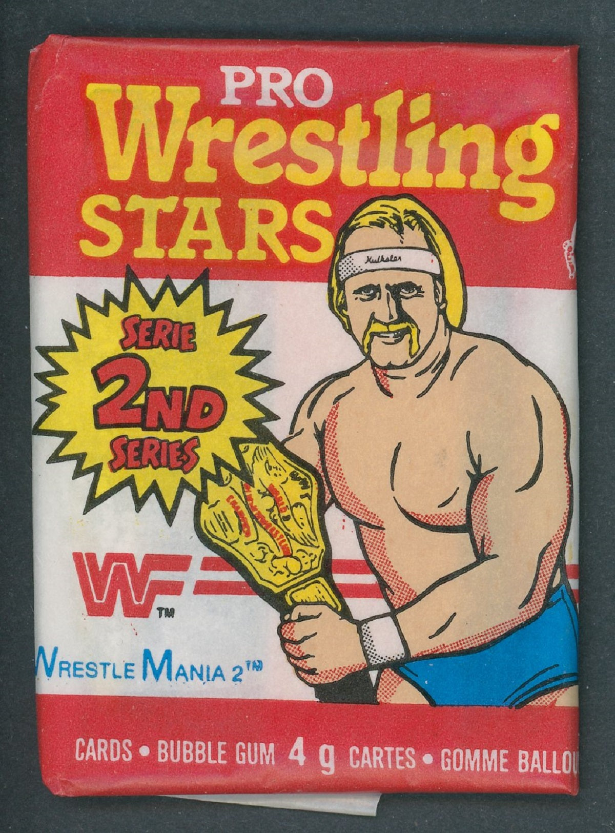 1985 OPC O-Pee-Chee WWF Pro Wrestling Stars Unopened Series 2 Wax Pack