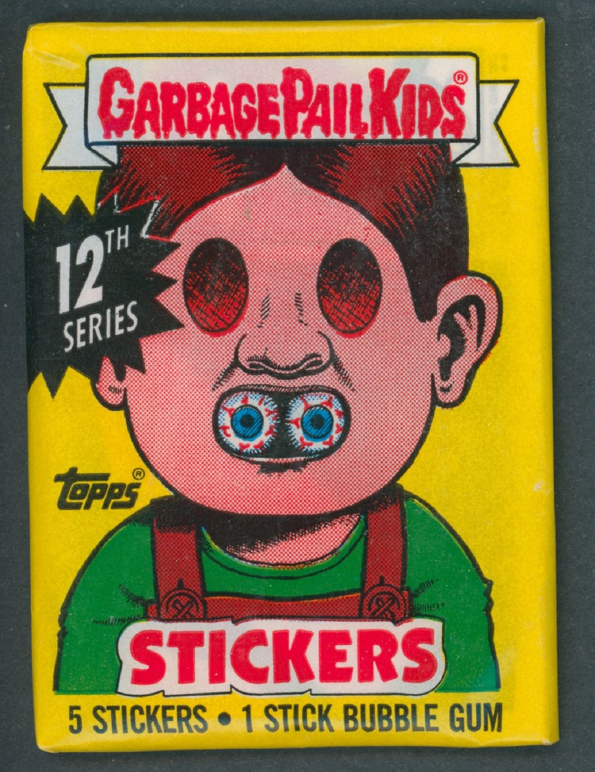 1988 Topps Garbage Pail Kids Series 12 Unopened Wax Pack (w/o price)