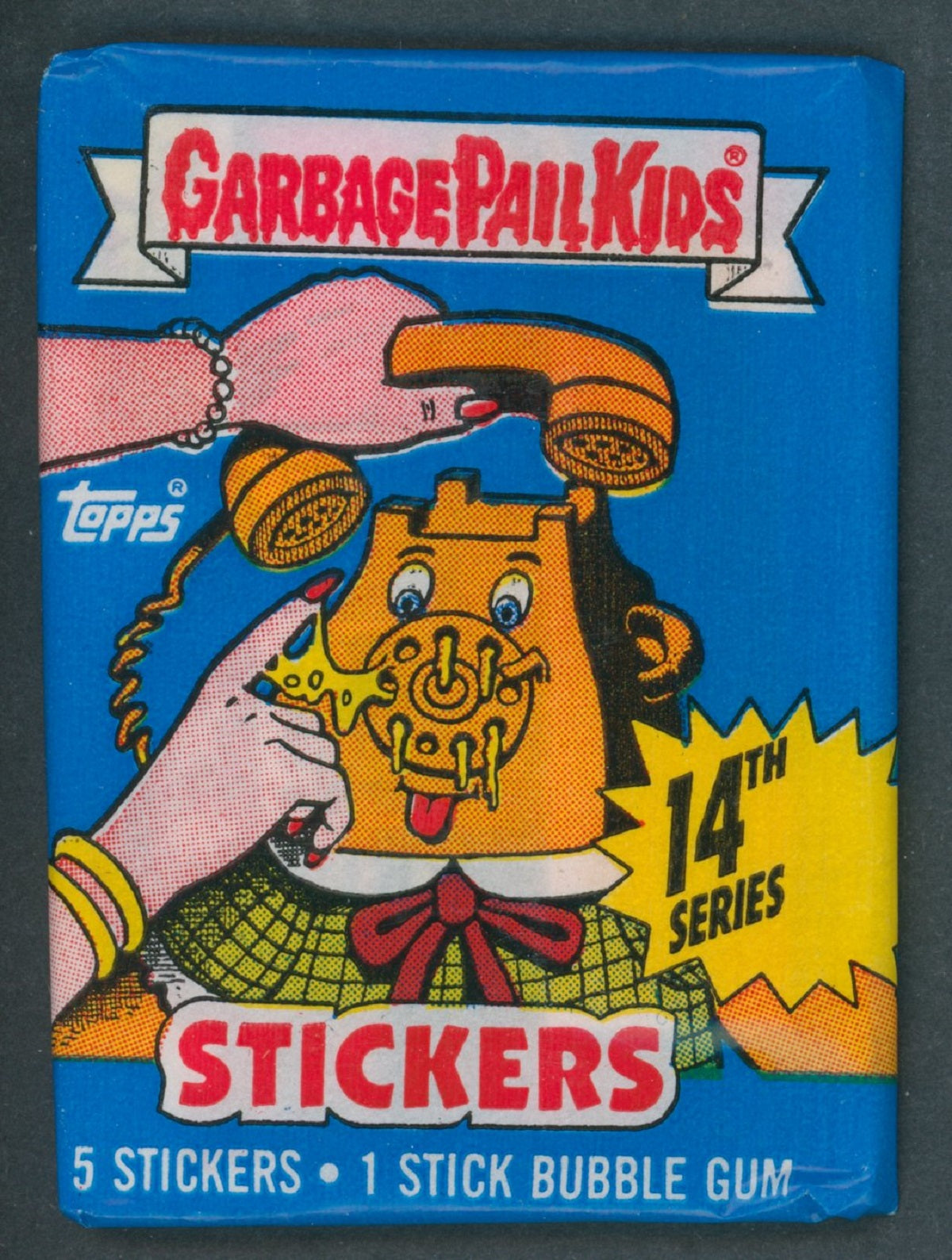 1988 Topps Garbage Pail Kids Series 14 Unopened Wax Pack (w/o price)