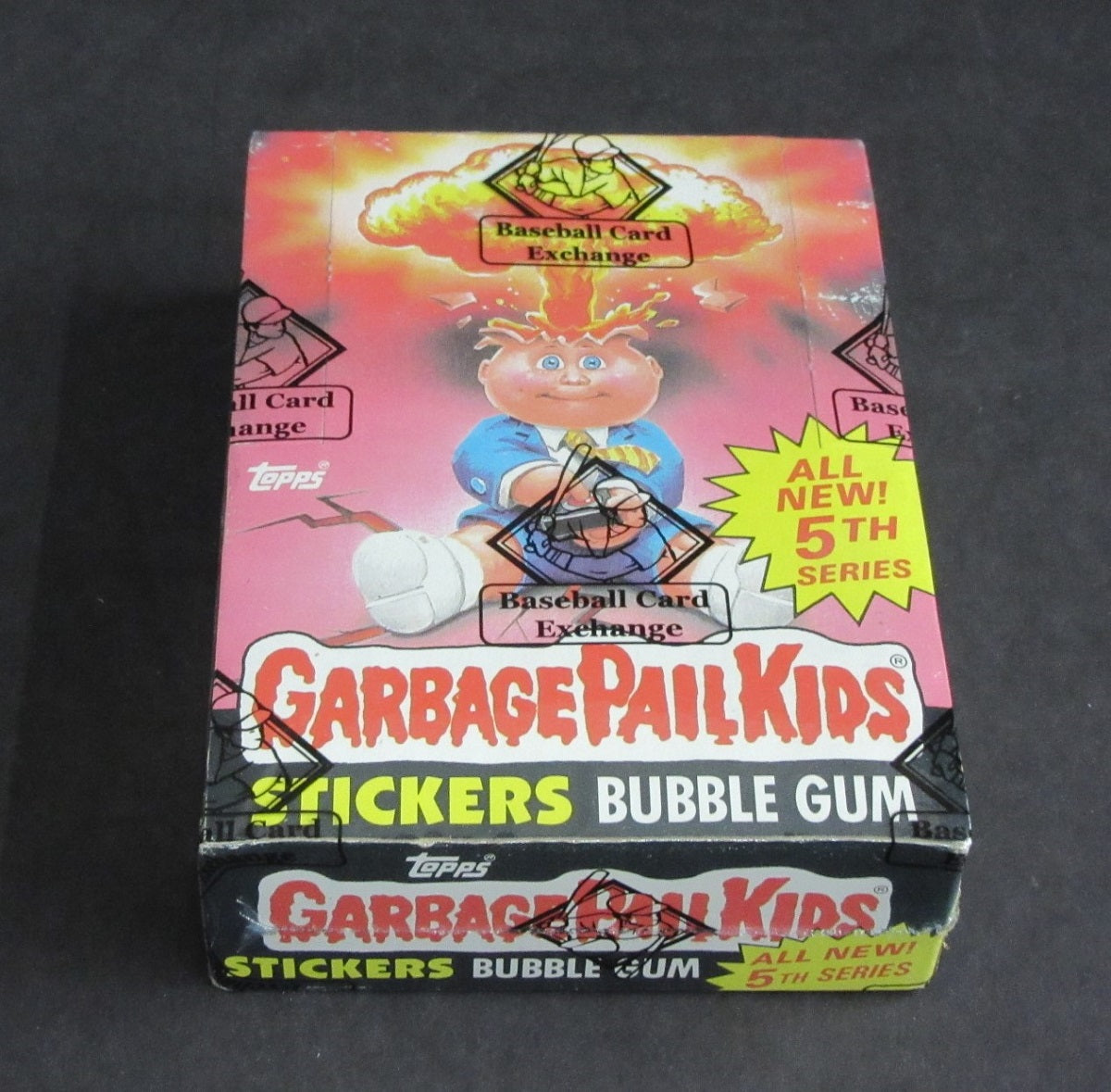 1986 Topps Garbage Pail Kids Series 5 Unopened Wax Box (w/ price) (Non) (Poster) (BBCE)