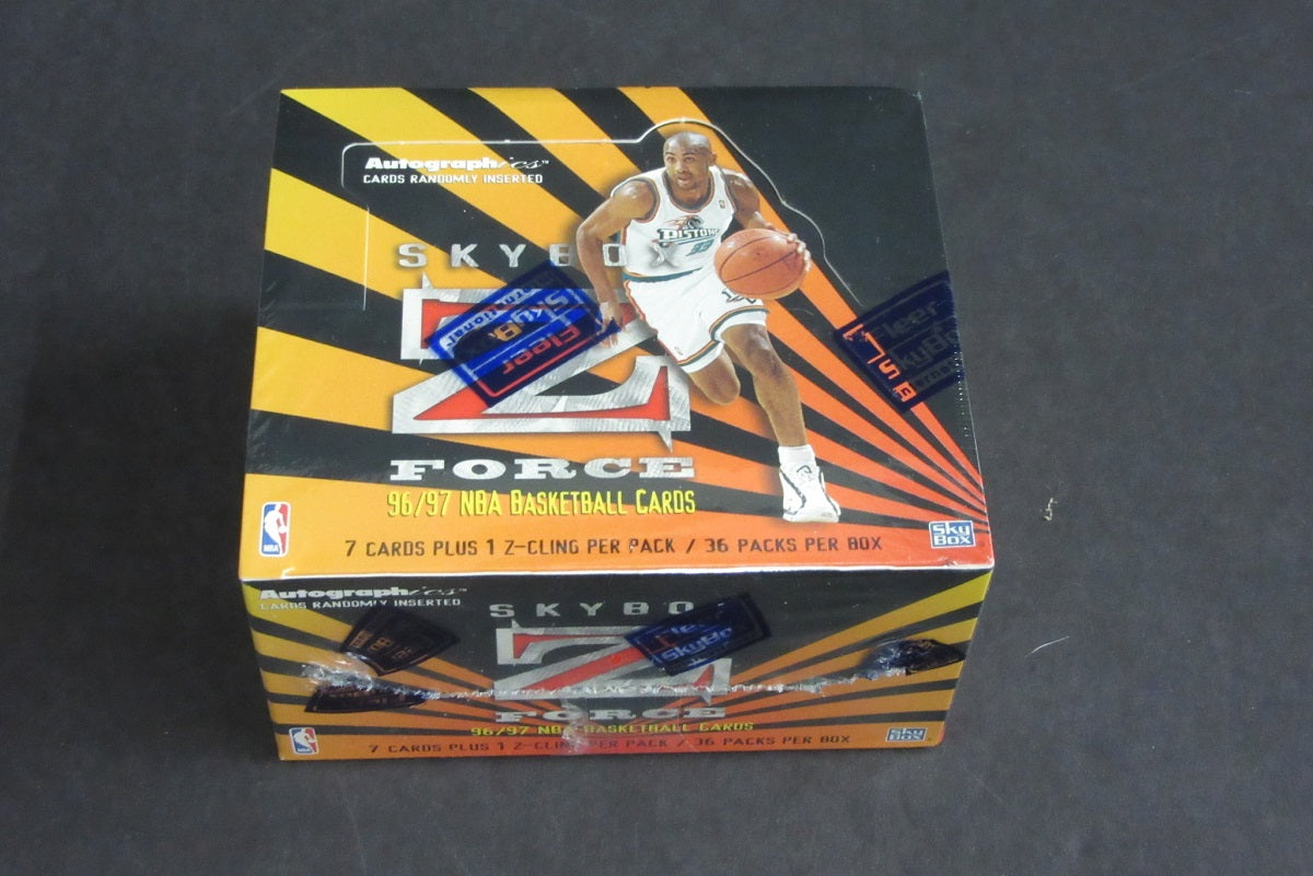 1996/97 Skybox Z-Force Basketball Series 1 Box (Retail)