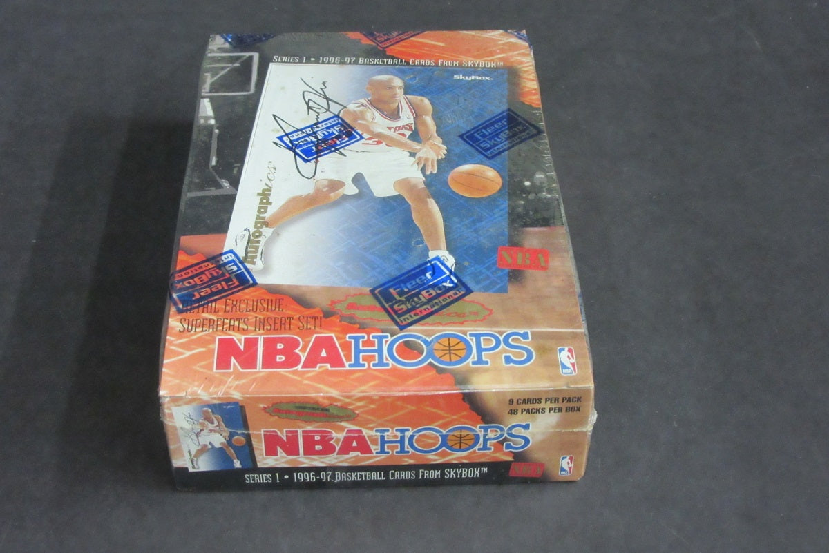1996/97 Hoops Basketball Series 1 Box (Retail) (48/9)