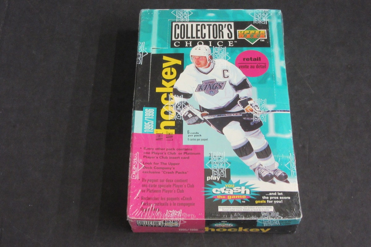 1995/96 Upper Deck Collector's Choice Hockey Box (Retail) (36/6)